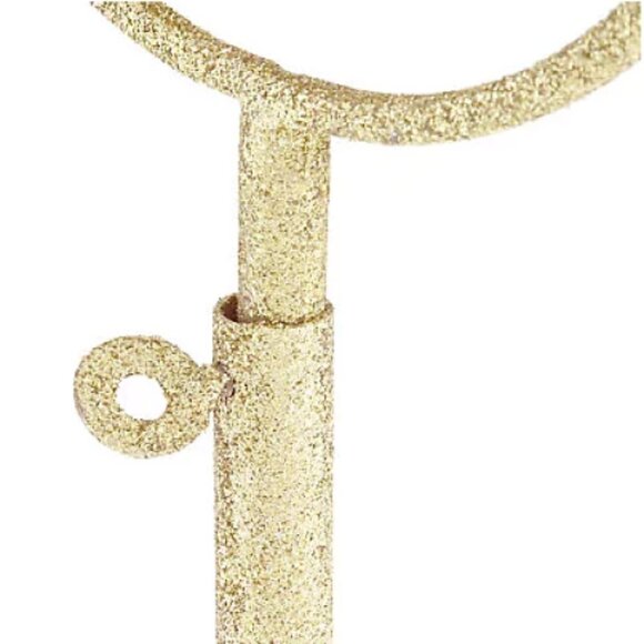 Vintage QVC Set 2 Shatterproof Ornament Wreaths 2/Stands by David Shindler NWT - Picture 5 of 7